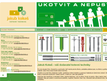 Tablet Screenshot of kotevnitechnika.cz